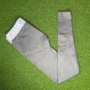 Gymshark Gray Seamless Leggings High Waisted Athletic‎ Gym Workout XS